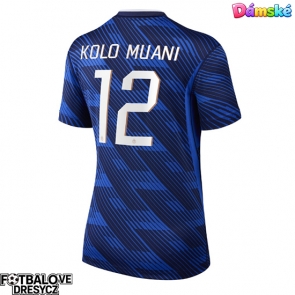 Francie Randal Kolo Muani #12 Dámské Domácí Dres MS 2026 Krátký Rukáv